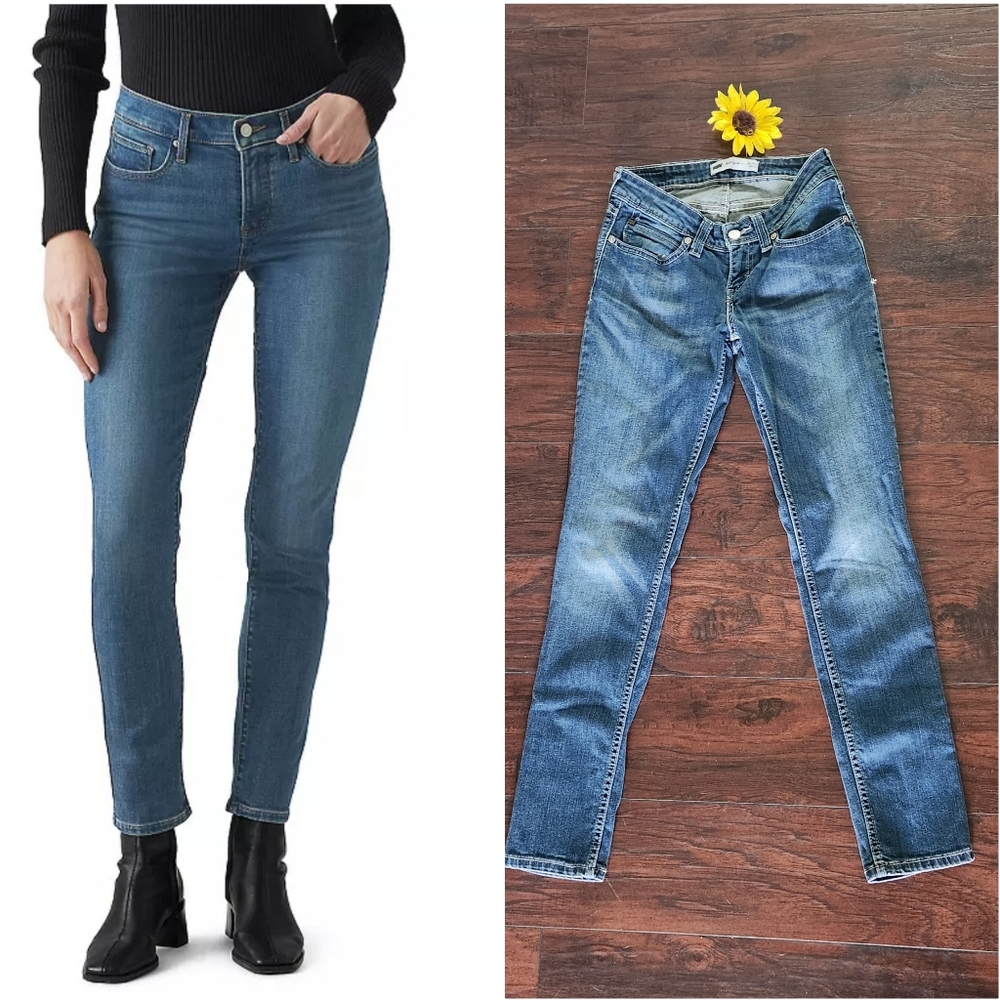LEVIS BOLD CURVE LOWRISE SKINNY JEANS ♠️ - Picture 2 of 10